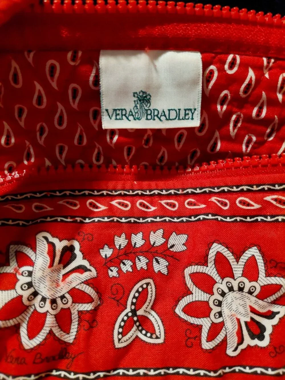 Vera Bradley Red Tote Bag